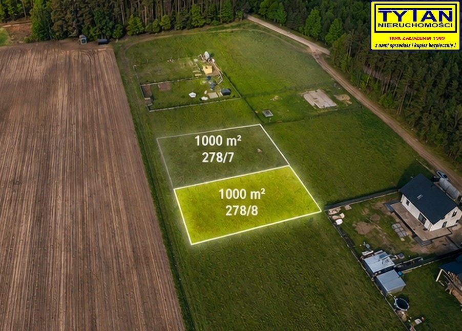 Działka budowlana 1000&nbsp;m², Mikołajki - zdjęcie 1