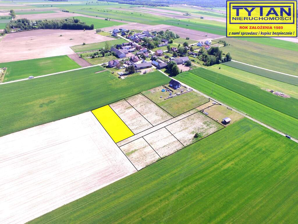 Działka budowlana 1410 m², Wyrzyki - zdjęcie 1