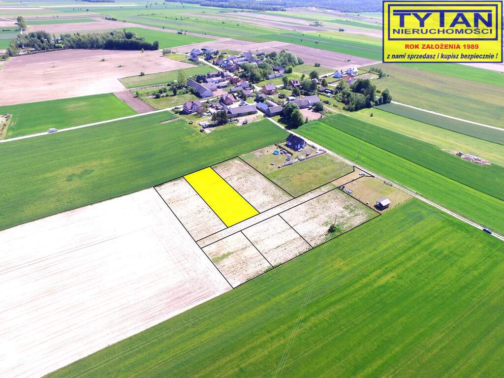 Działka budowlana 1435 m², Wyrzyki - zdjęcie 1
