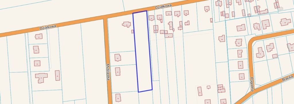 Działka budowlana 4761 m², Wola Zambrowska, Działkowa - zdjęcie 2