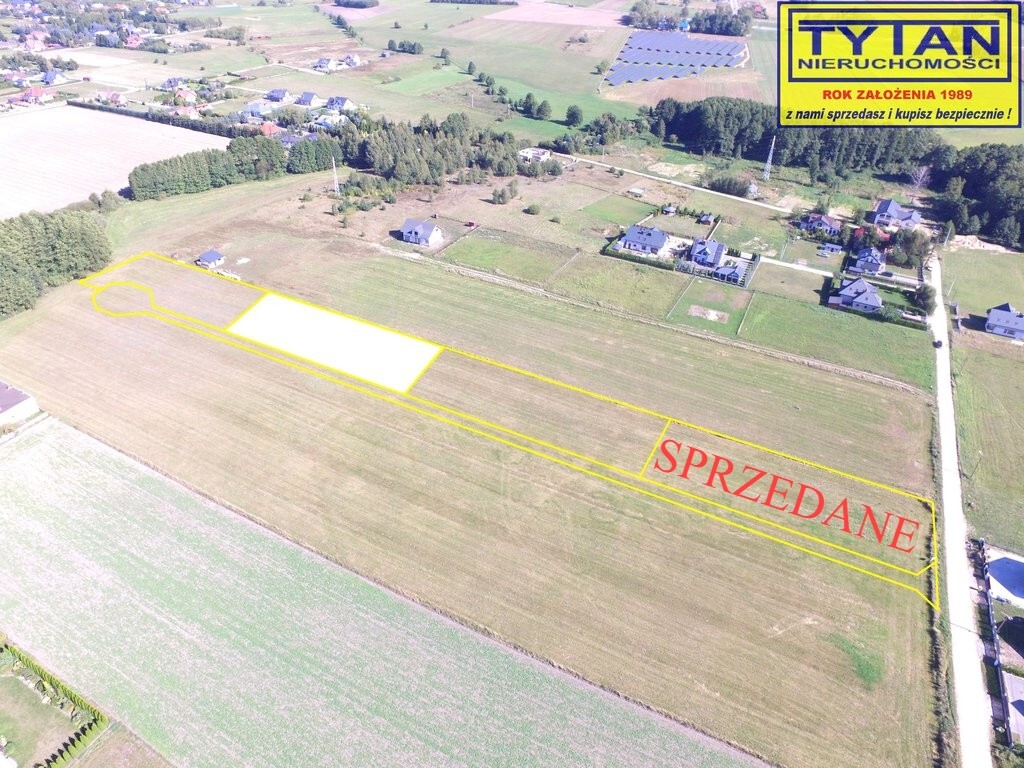 Działka budowlana 2072 m², Stare Kupiski, Pogodna - zdjęcie 1