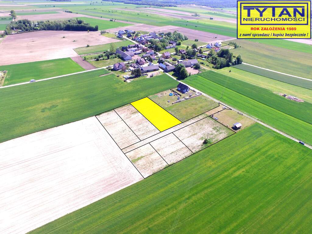 Działka budowlana 1551 m², Wyrzyki - zdjęcie 1