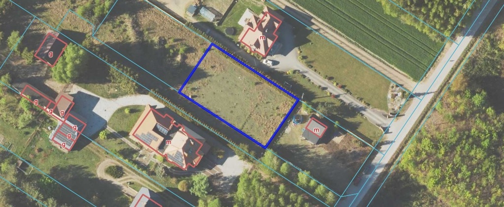 Działka budowlana 1008 m², Jeziorko, Leśna - zdjęcie 2