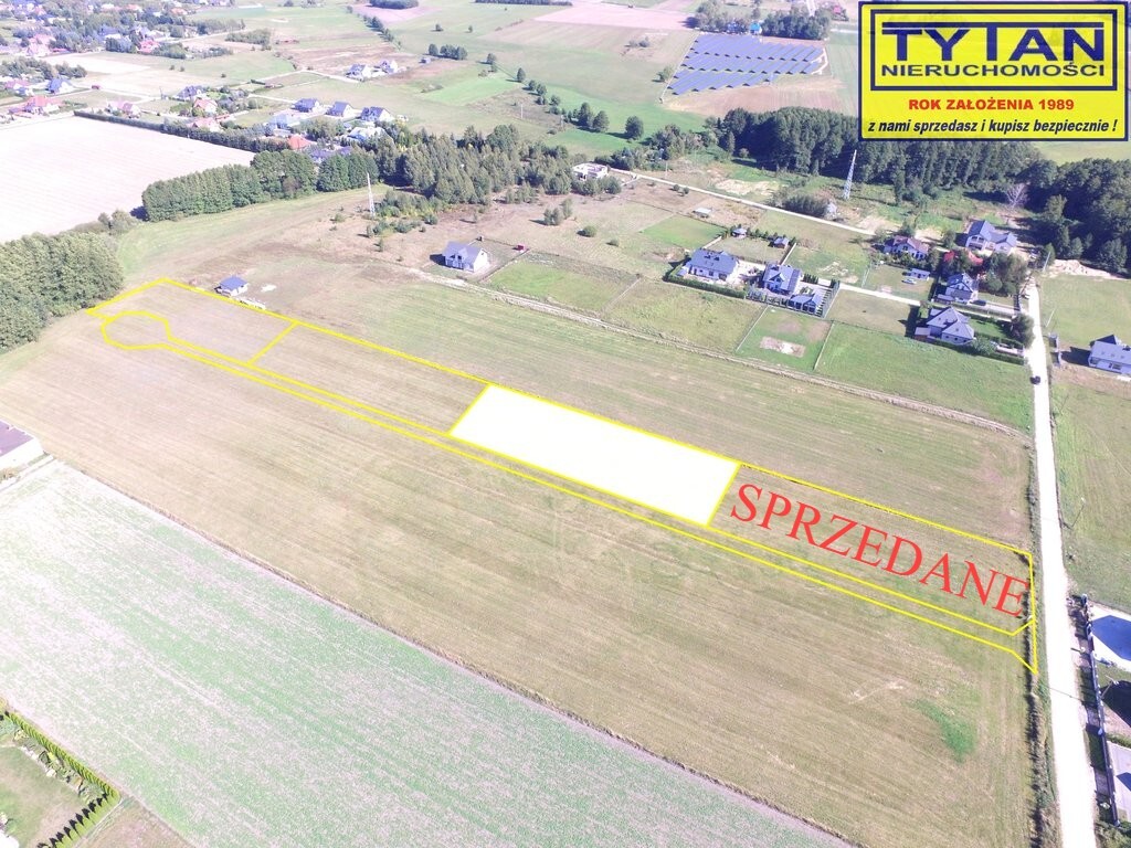 Działka budowlana 2072&nbsp;m², Stare Kupiski, Pogodna - zdjęcie 1