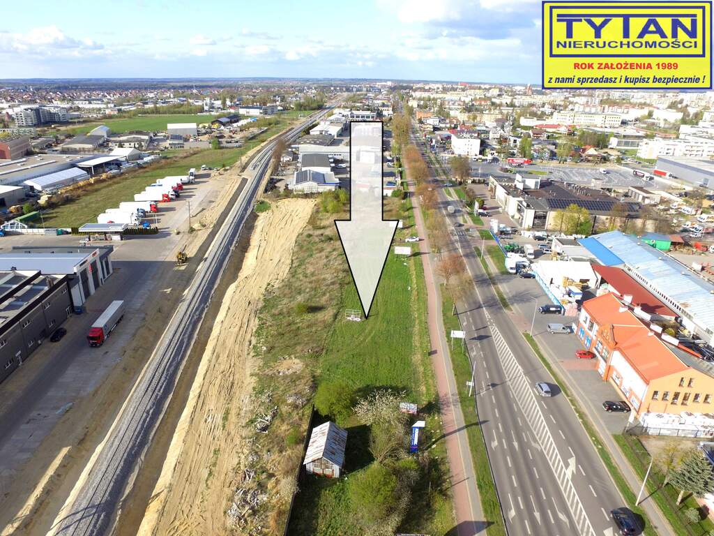 Działka budowlana 1045 m², Łomża, Aleja Legionów - zdjęcie 4