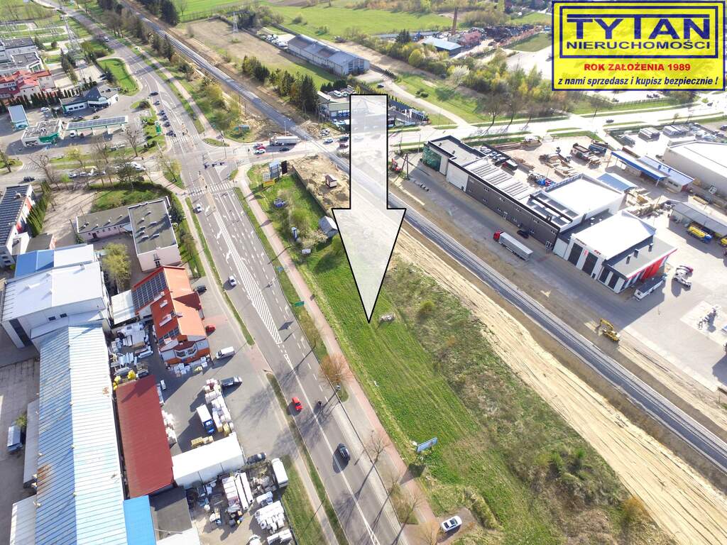 Działka budowlana 1045 m², Łomża, Aleja Legionów - zdjęcie 3