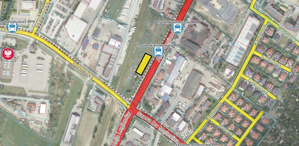 Działka budowlana 1045 m², Łomża, Aleja Legionów - zdjęcie 6