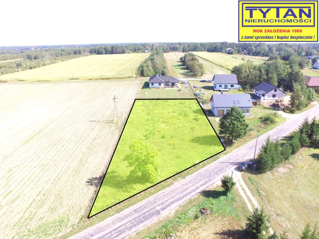 Działka budowlana 2121 m², Trypucie - zdjęcie 1