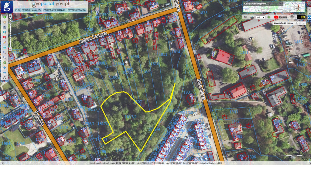 Działka inwestycyjna 4604&nbsp;m², Dąbrowa Górnicza - zdjęcie 2