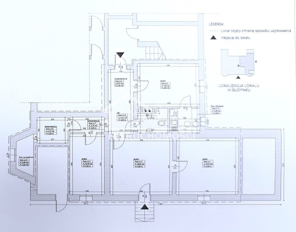 Lokal usługowy na sprzedaż, 87 m², Szczecin, al. Wojska Polskiego - zdjęcie 1