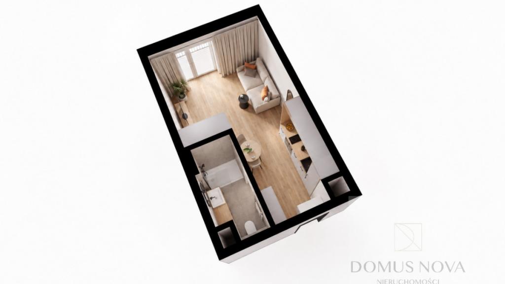 Nowe studio 25,58 m² | Bez prowizji | Włochy - zdjęcie 4