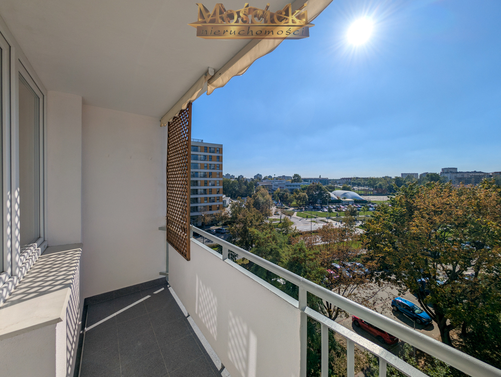 Stylowe 2 pokoje przy metrze Imielin 48 m² Balkon - zdjęcie 12
