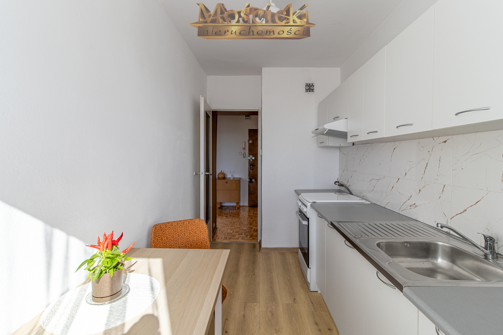 Stylowe 2 pokoje przy metrze Imielin 48 m² Balkon - zdjęcie 7