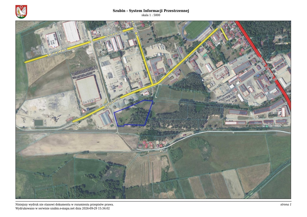 Działka inwestycyjna 1,53 ha, Szubin, Sportowa - zdjęcie 1