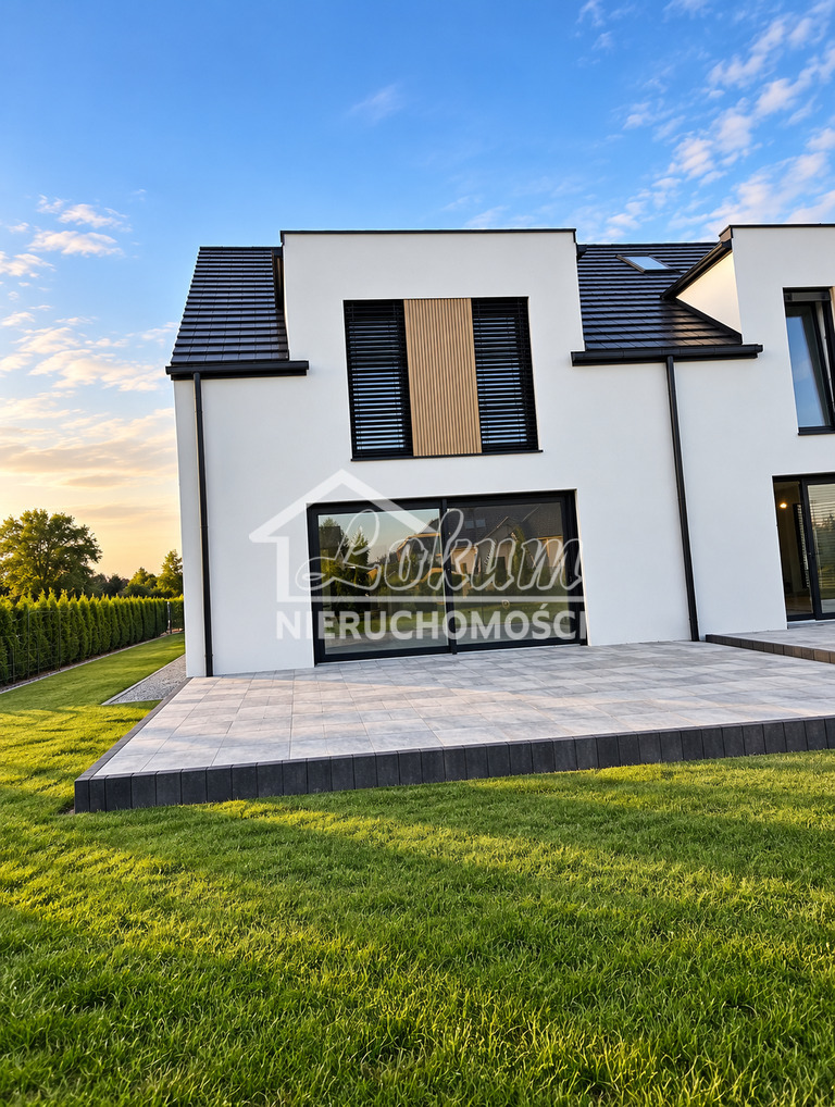 Dom 135 m², Warzymice, Turkusowa - zdjęcie 1