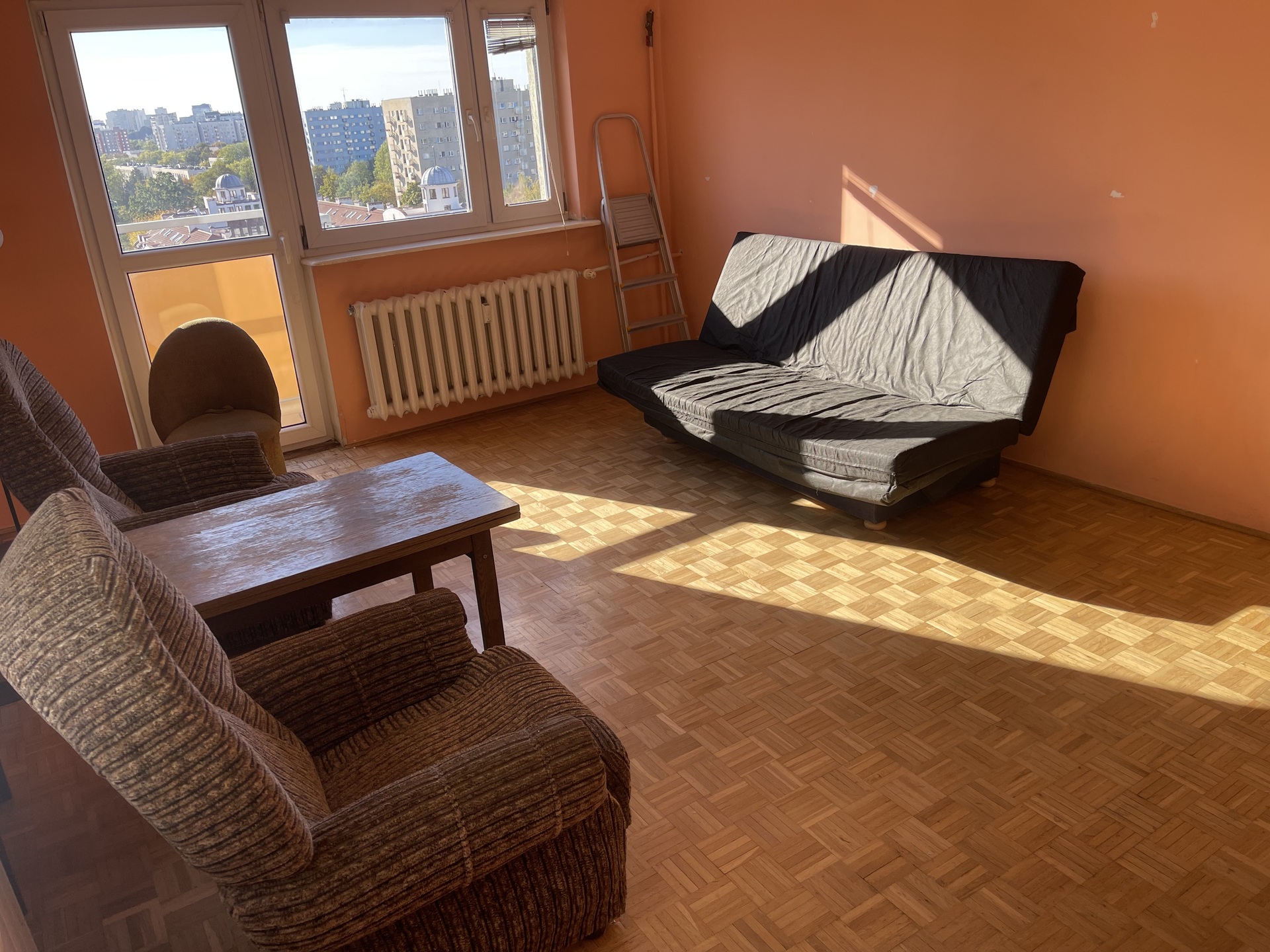 Do sprzedaży mieszkanie 3-pokojowe 57 m2, balkon, widna kuchnia, X piętro, do remontu-Warszawa-Sadyba-ul.Konstancińska - zdjęcie 1