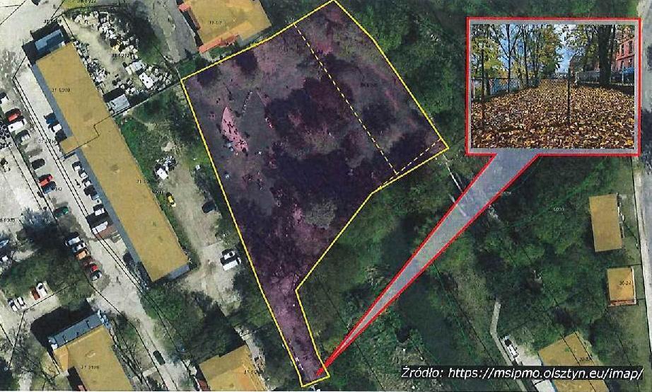 Działka budowlana 4296 m², Olsztyn, Jacka Kuronia - zdjęcie 1