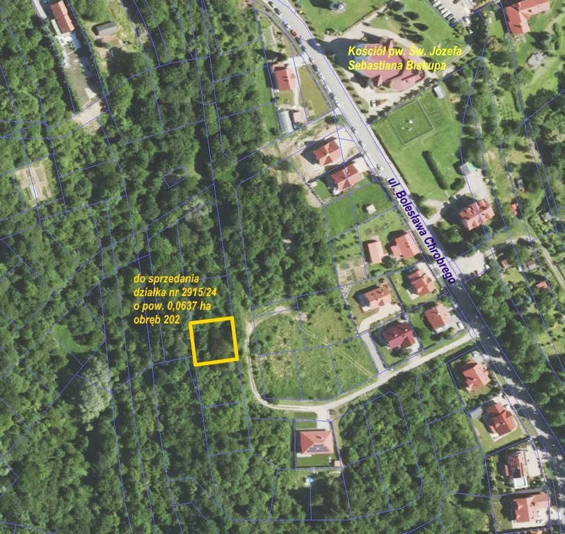 Działka budowlana 637 m², Przemyśl, Bolesława Chrobrego - zdjęcie 1