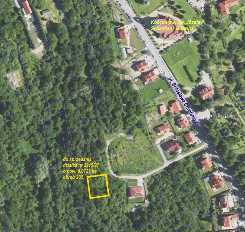 Działka budowlana 637 m², Przemyśl, Bolesława Chrobrego - zdjęcie 3