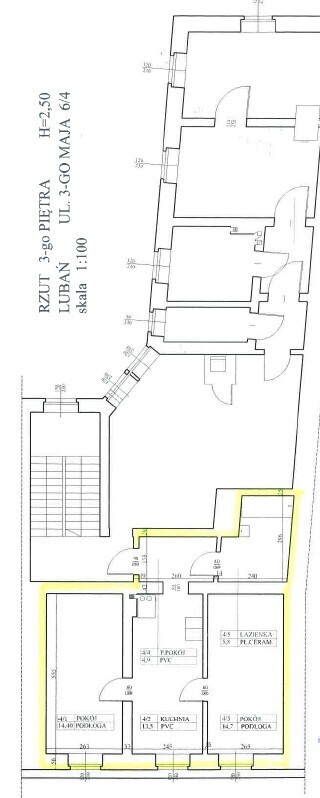 Mieszkanie 53,3 m², Lubań, Plac 3 Maja - zdjęcie 8