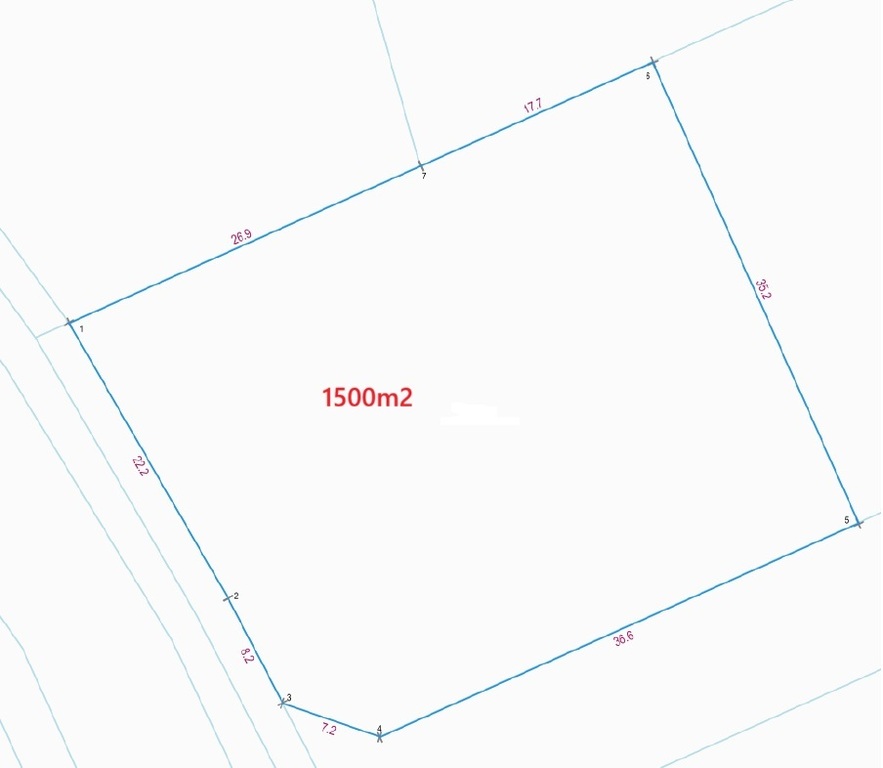 Wynajmę działkę 1500 m², Kielno - zdjęcie 1