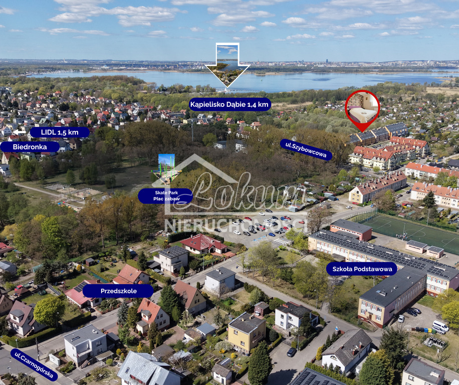 Mieszkanie 63,5&nbsp;m², Szczecin, Szybowcowa - zdjęcie 8