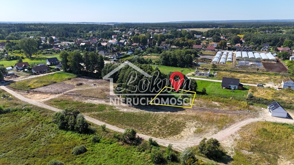 Działka budowlana 1017 m², Kobylanka, Lipowa - zdjęcie 1