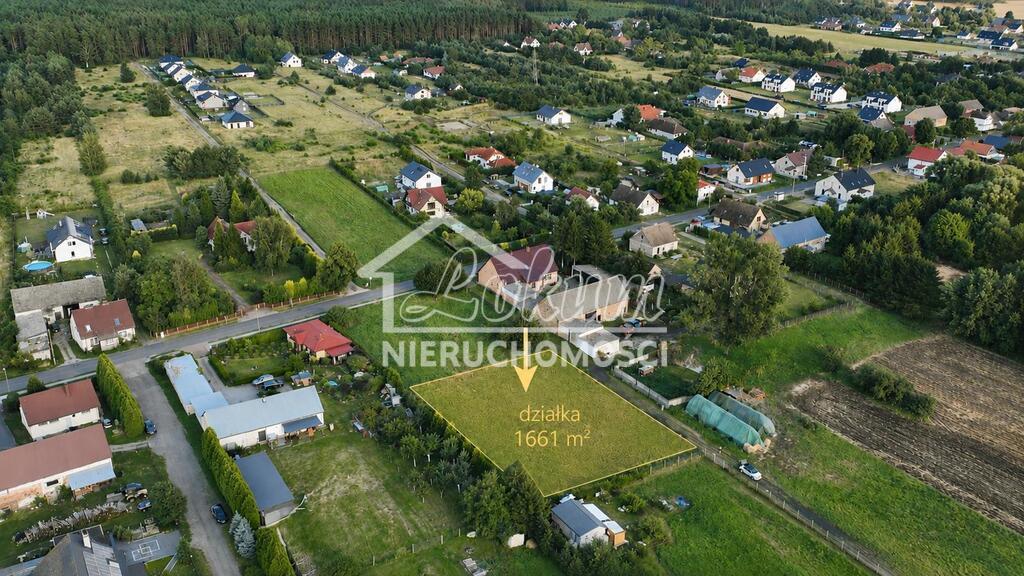 Działka budowlana 1661&nbsp;m², Rurzyca, Bukowa - zdjęcie 1