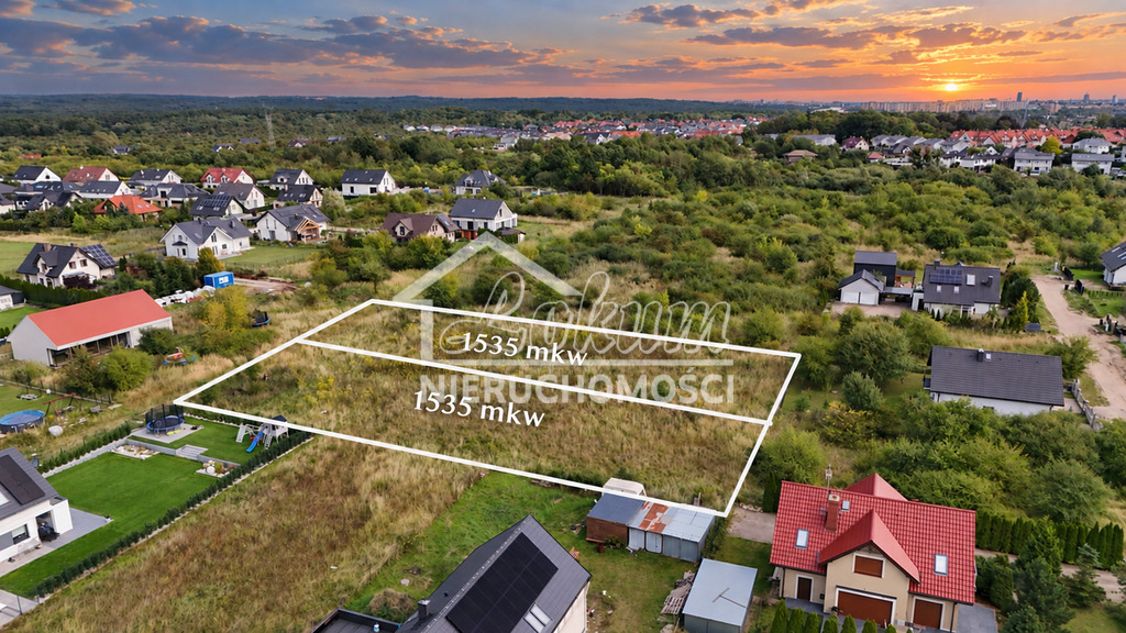 Działka budowlana 1535 m², Wołczkowo, Malinowa - zdjęcie 1