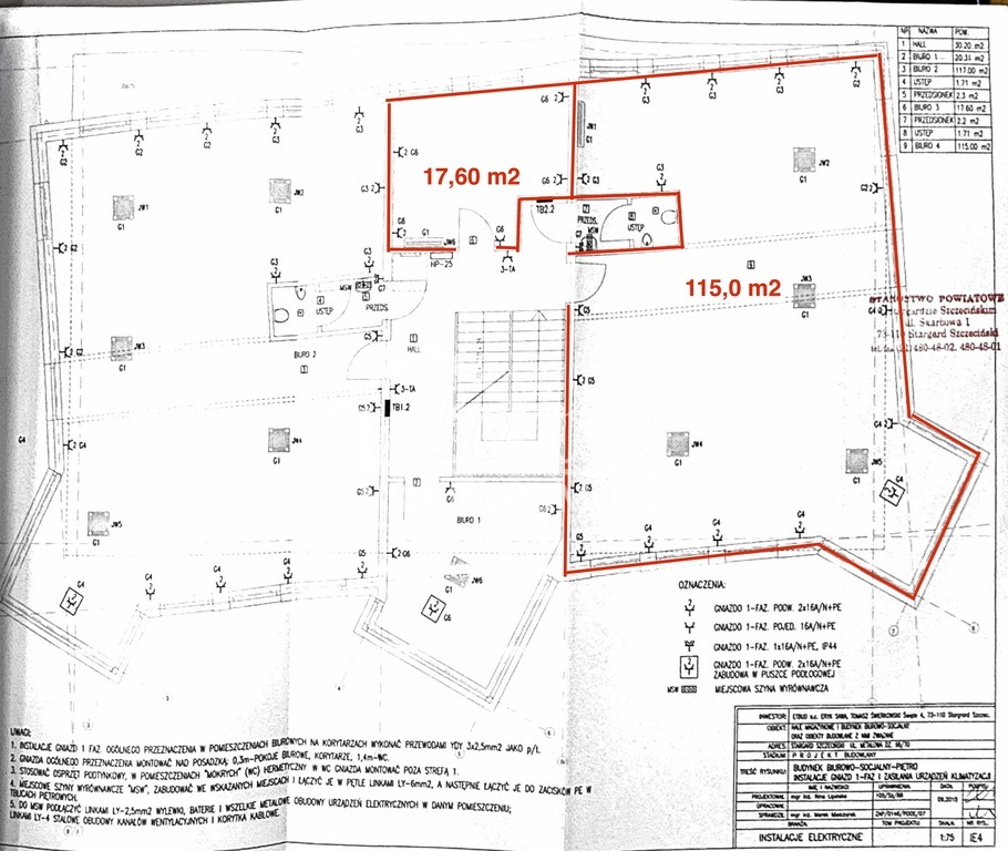 Lokal biurowy do wynajęcia, 132,6 m², Stargard, Metalowa - zdjęcie 15