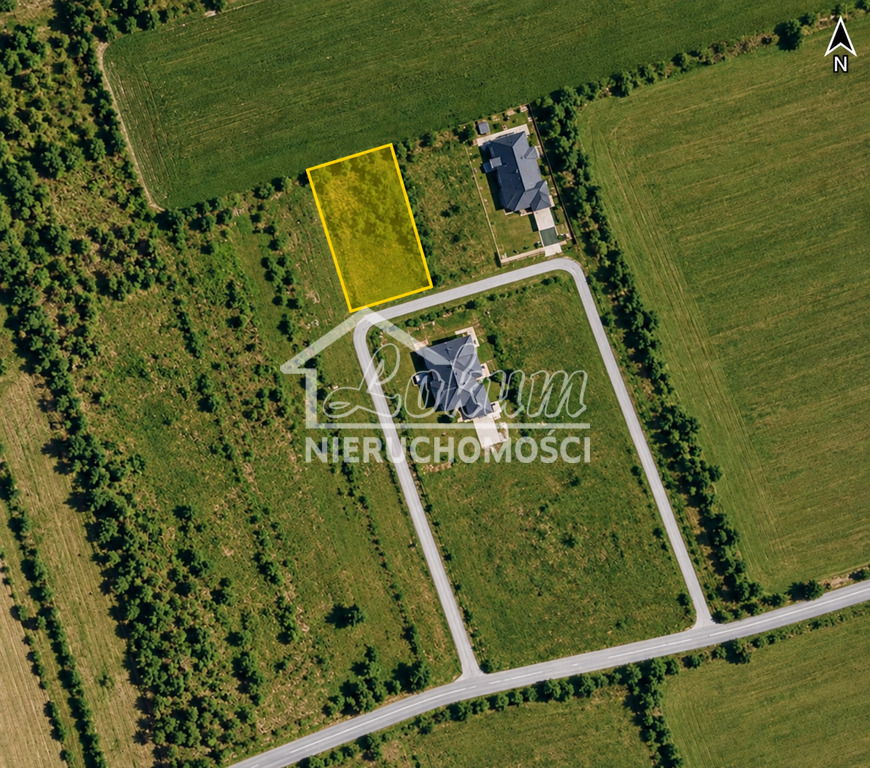 Działka budowlana 1147&nbsp;m², Przemocze, Spacerowa - zdjęcie 2