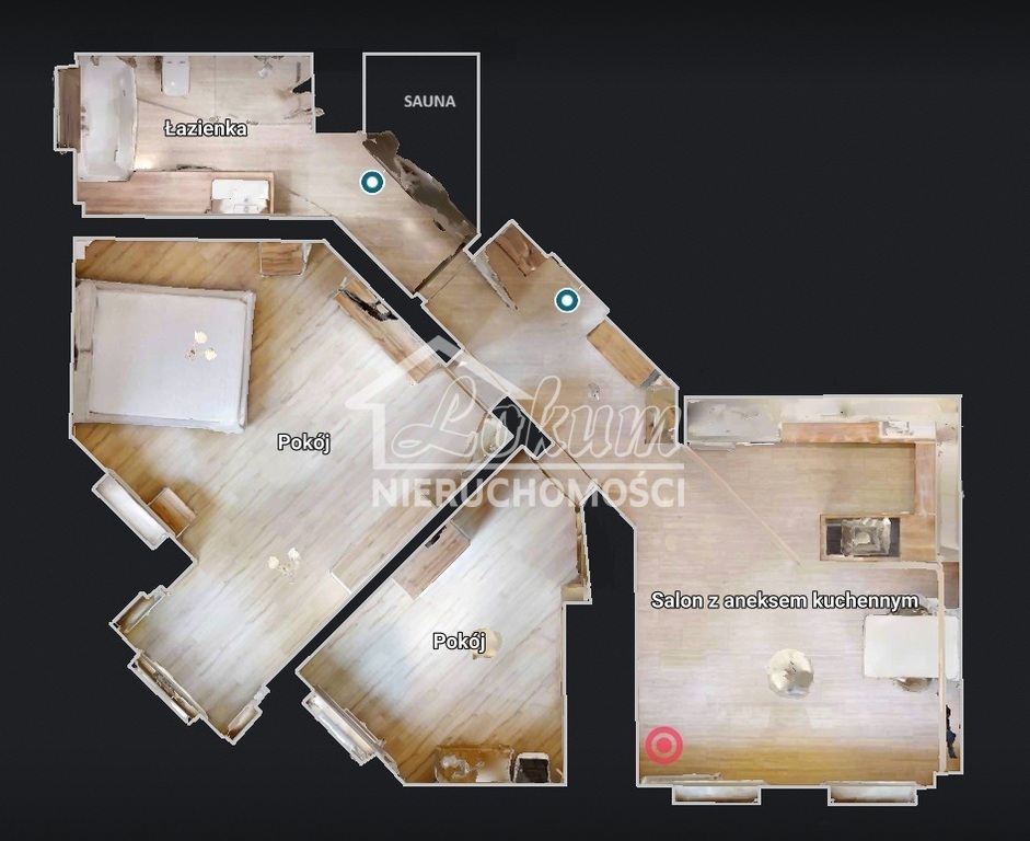Mieszkanie 75 m², Szczecin, Władysława Jagiełły - zdjęcie 2