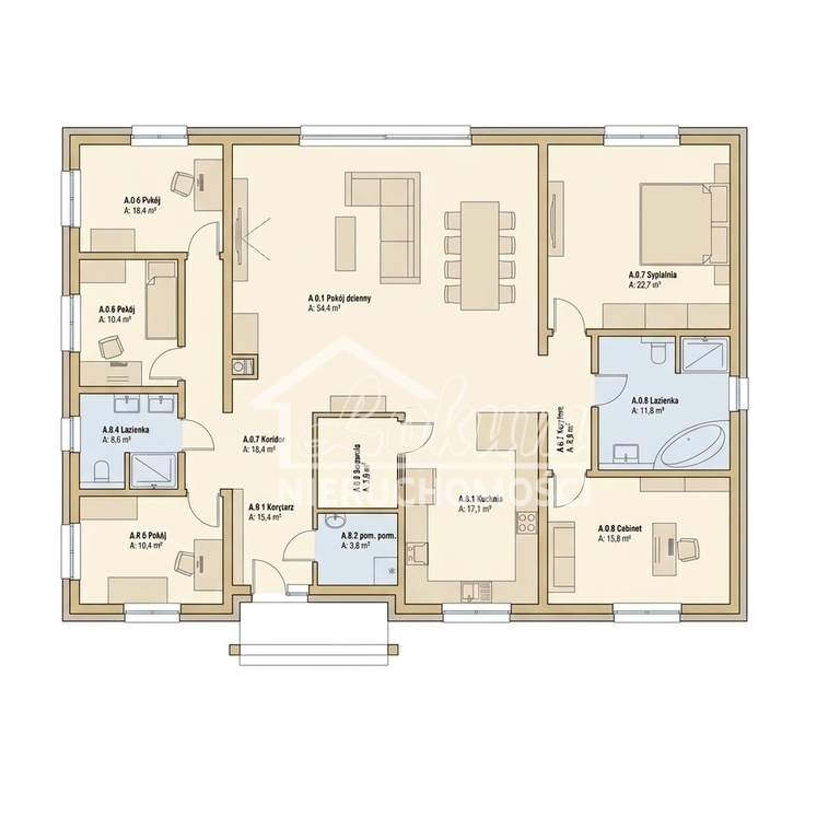 Dom 220&nbsp;m², Szczecin, Jałowcowa - zdjęcie 1