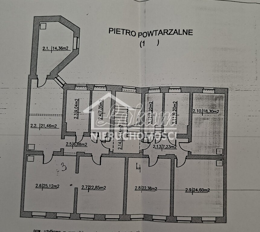 Lokal biurowy do wynajęcia, 196&nbsp;m², Szczecin, Aleja Wojska Polskiego - zdjęcie 4