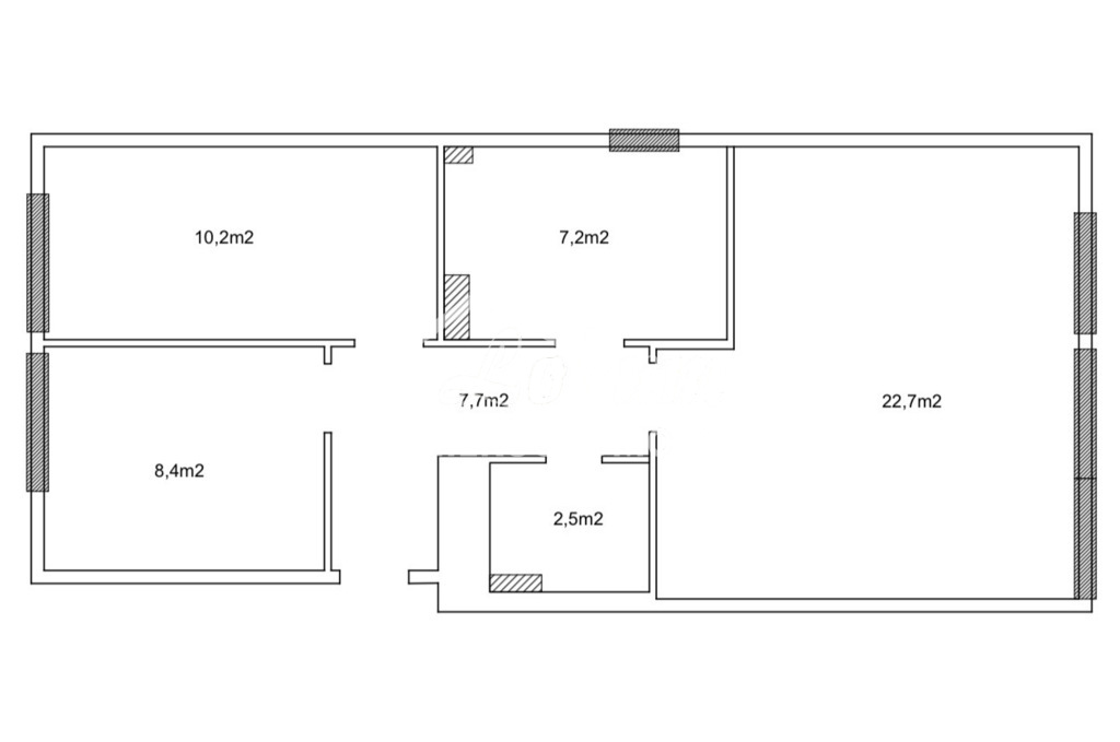 Mieszkanie 58,63&nbsp;m², Szczecin, św. Marcina - zdjęcie 9