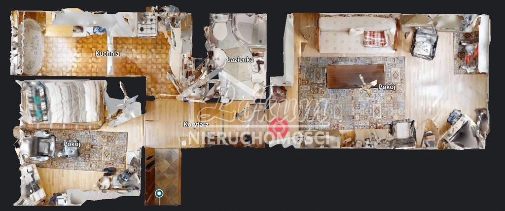 Mieszkanie 49,18&nbsp;m², Szczecin, św. Marcina - zdjęcie 2