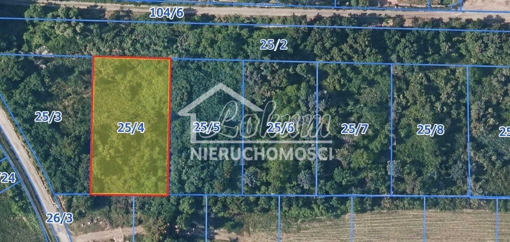 Działka budowlana 1736 m², Stary Borek - zdjęcie 2