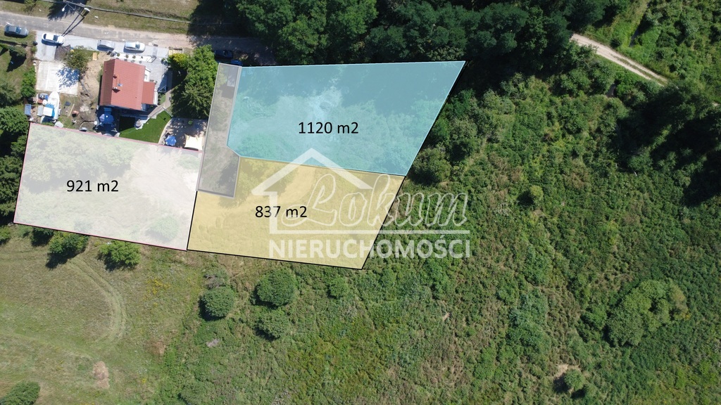 Działka budowlana 837&nbsp;m², Szczecin - zdjęcie 1