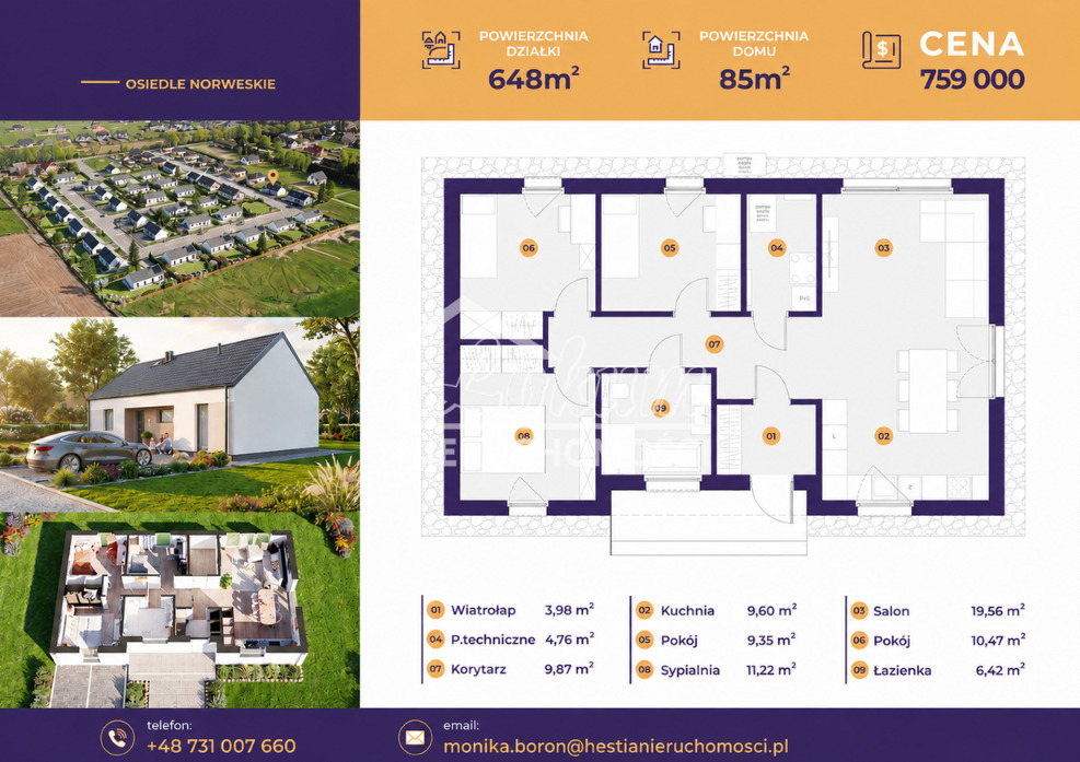 Dom 85&nbsp;m², Koszalin, Bryzy - zdjęcie 2