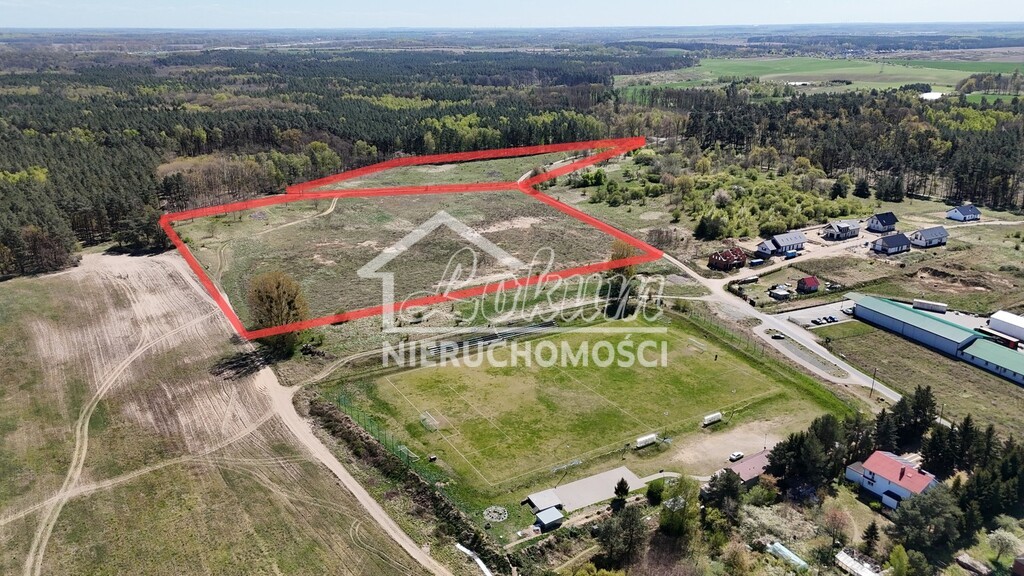 Działka budowlana 6,05 ha, Daleszewo, Sportowa - zdjęcie 1