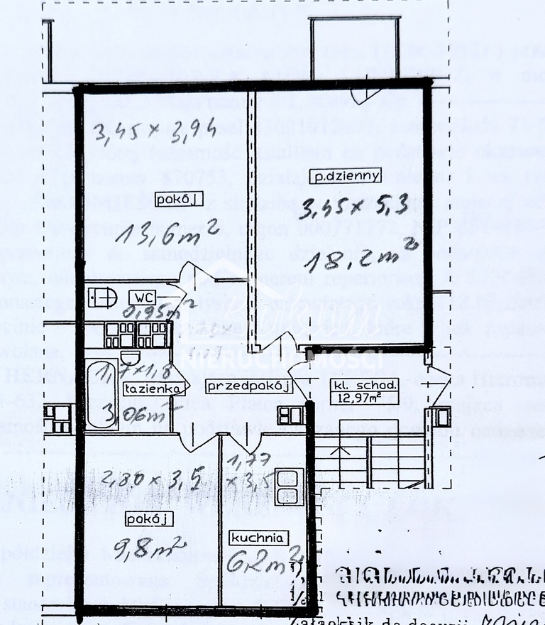Mieszkanie 59,75&nbsp;m², Szczecin, Emilii Plater - zdjęcie 10