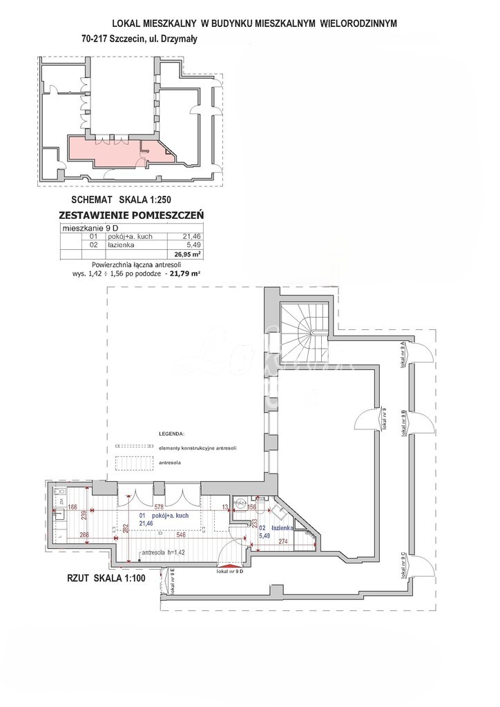 Mieszkanie 37,85 m², Szczecin, Michała Drzymały - zdjęcie 4