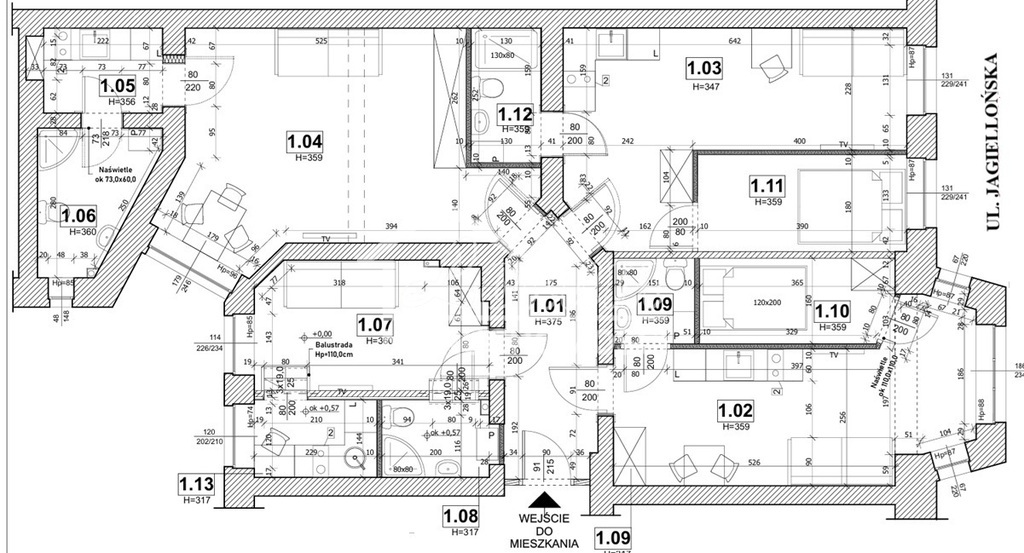 Mieszkanie 112,53&nbsp;m², Szczecin, Jagiellońska - zdjęcie 14
