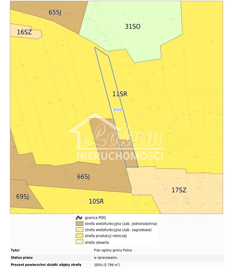 Działka budowlana 5000&nbsp;m², Drogoradz - zdjęcie 2