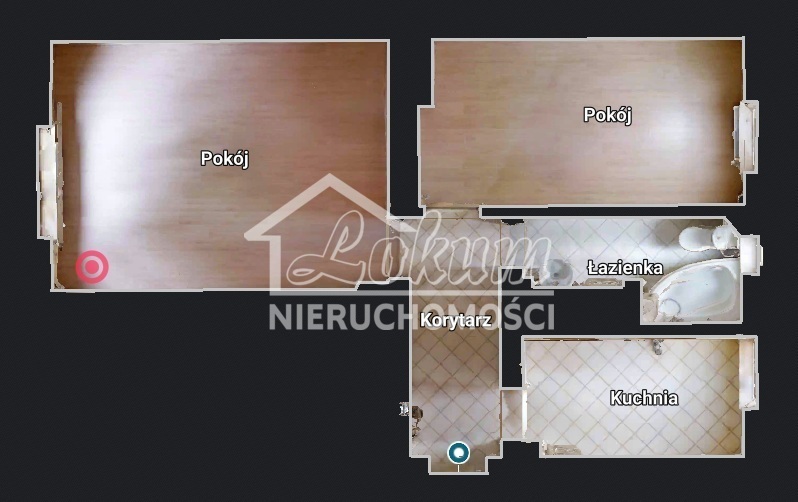 Mieszkanie 45,97&nbsp;m², Szczecin, Adama Mickiewicza - zdjęcie 2