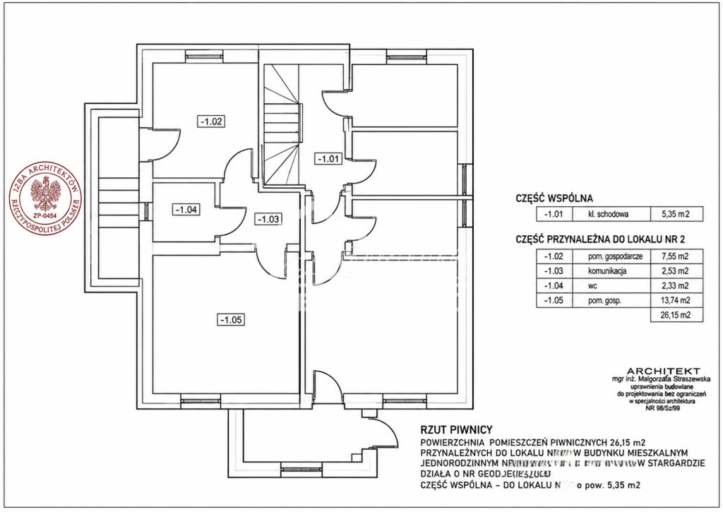 Mieszkanie 101,11&nbsp;m², Stargard, Wielkopolska - zdjęcie 7