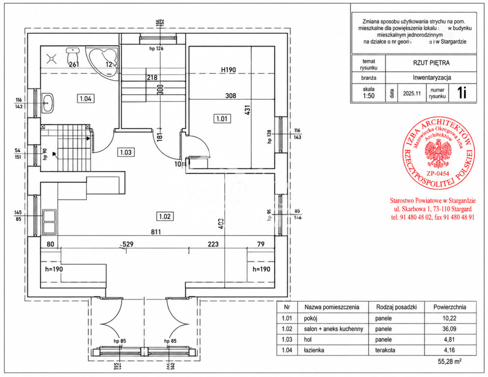 Mieszkanie 101,11&nbsp;m², Stargard, Wielkopolska - zdjęcie 5