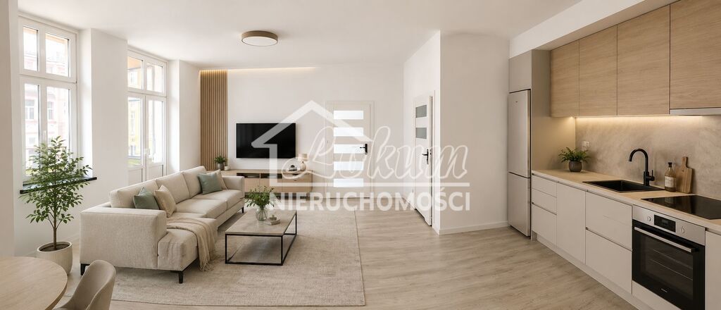 Mieszkanie 47,02&nbsp;m², Szczecin, Mazurska - zdjęcie 1
