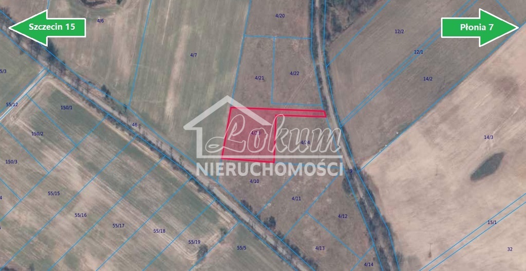 Działka rolna 3008 m², Kołowo - zdjęcie 2
