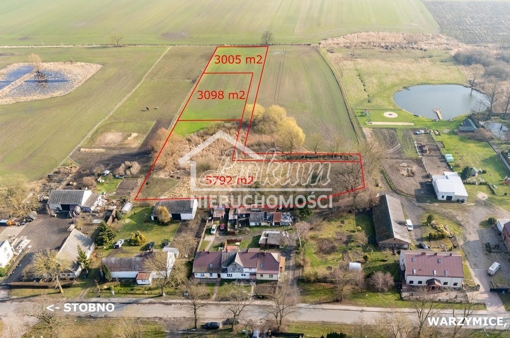Działka inwestycyjna 5792 m², Będargowo - zdjęcie 3